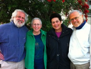 Arthur Schlosser, Kay Schlosser, Barbara Schlosser, Robbie Schlosser in Oakland 2010
