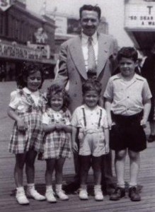 Barbara, Kay, Arthur, Robbie Schlosser, and our father